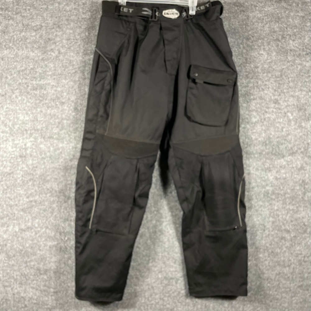 Joe Rocket Ballistic Series Pants Mens XL Black Motorcycle Riding Moto Heavy